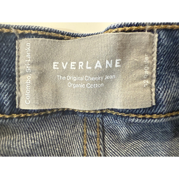 Everlane Jeans Womens 27 Cheeky Regular High Rise Straight Leg Organic Denim - Picture 4 of 8